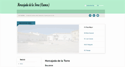 Desktop Screenshot of horcajadadelatorre.com