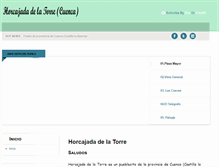 Tablet Screenshot of horcajadadelatorre.com